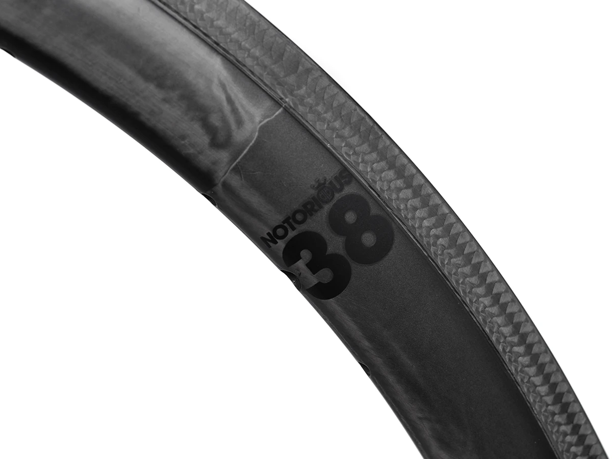 BLB Notorious 38 Rim - 700c - Natural Carbon MSW 3 BLB Notorious 38 Rim - 700c - Natural Carbon MSW