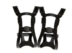 BLB Steel DB/DG Toe Clips - Black