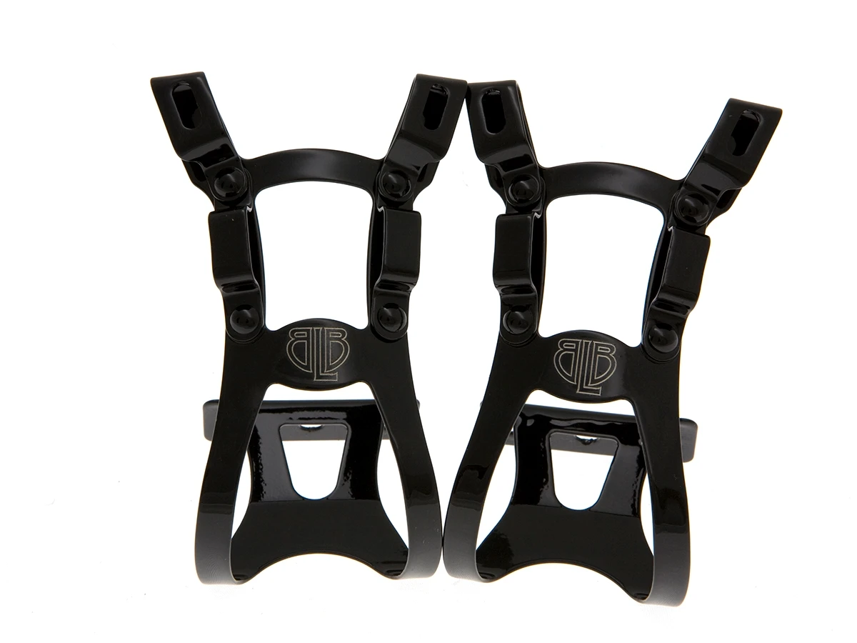 BLB Steel DB/DG Toe Clips - Black 3 BLB Steel DB/DG Toe Clips - Black