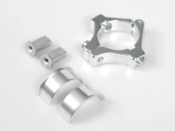 VIA Downtube Shifter Mount - Silver