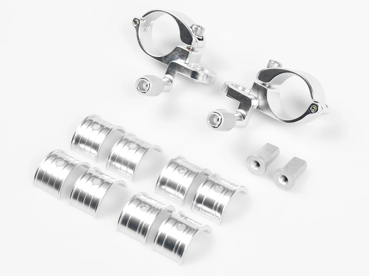 VIA Downtube Shifter Handlebar Mount - Silver 6 VIA Downtube Shifter Handlebar Mount - Silver - Image 4