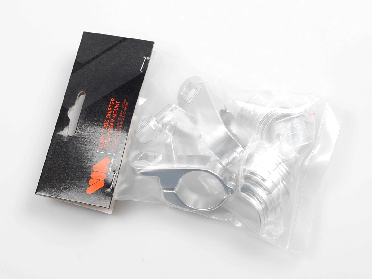 VIA Downtube Shifter Handlebar Mount - Silver 5 VIA Downtube Shifter Handlebar Mount - Silver - Image 3