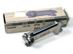 3TTT Pro Titanium Stem - Raw 140mm