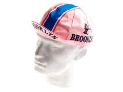 Vintage Cycling Caps - Brooklyn Pink -Brick Lane Bikes Shop 0006934 vintage cycling caps brooklyn pink