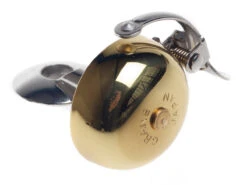 Crane Mini Suzu Top Cap Bell - Brass