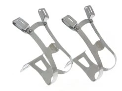 BLB Steel DB/SG Toe Clips - Silver -Brick Lane Bikes Shop 0008481 blb steel dbsg toe clips silver