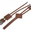 BLB Double Freestyle Straps - Brown