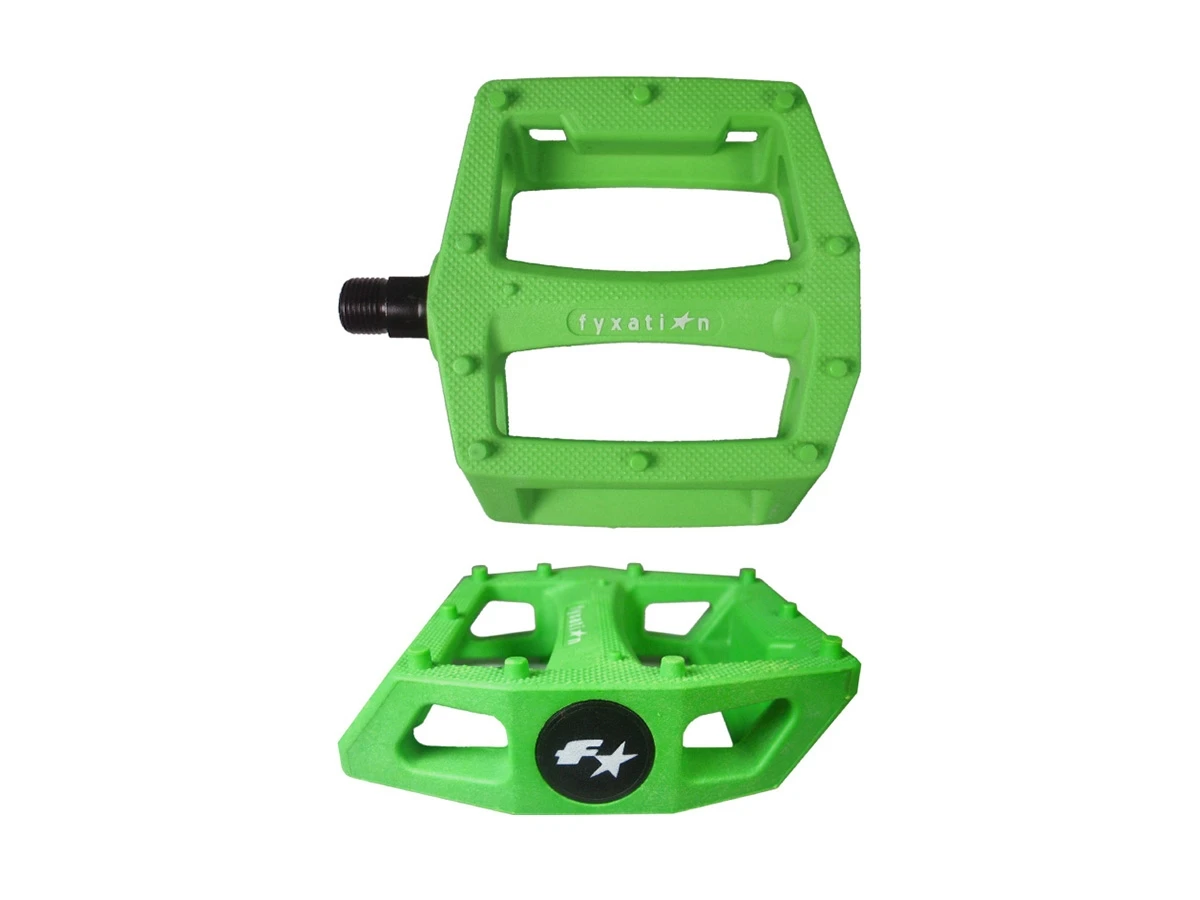 Fyxation Gates Pedals - Green 3 Fyxation Gates Pedals - Green