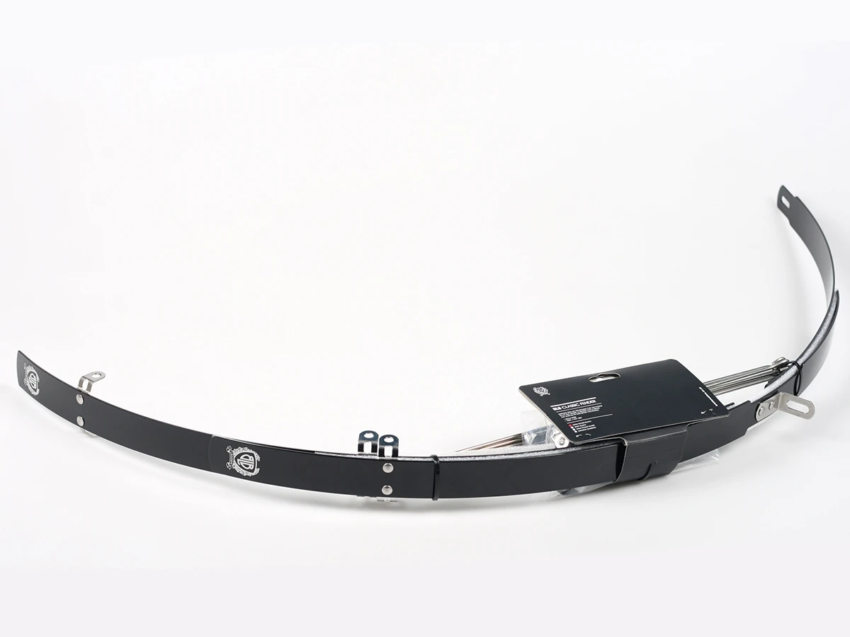 BLB Classic Alloy Fenders - Matt Black 6 BLB Classic Alloy Fenders - Matt Black - Image 4