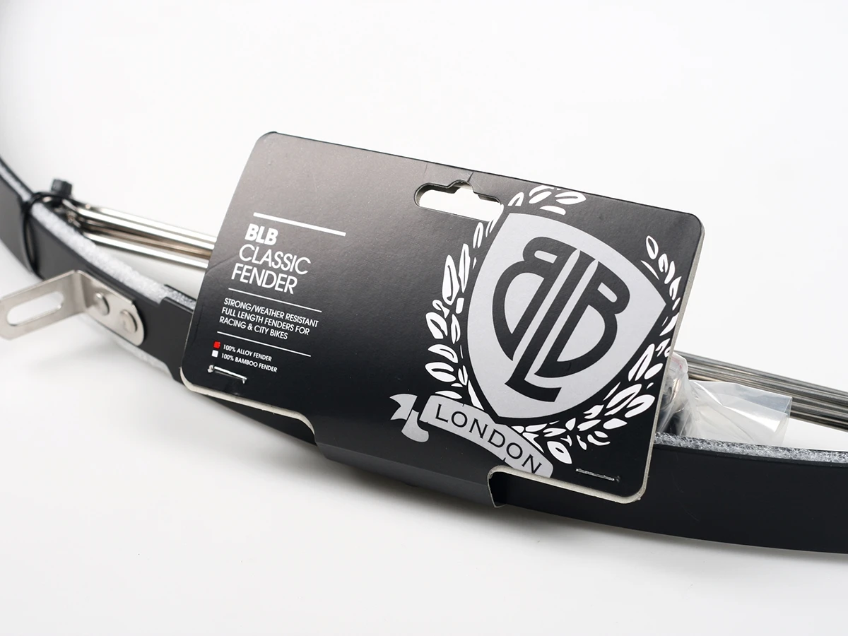 BLB Classic Alloy Fenders - Matt Black 5 BLB Classic Alloy Fenders - Matt Black - Image 3