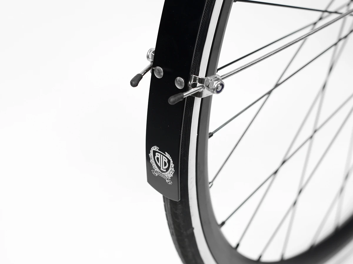 BLB Classic Alloy Fenders - Matt Black 8 BLB Classic Alloy Fenders - Matt Black - Image 6