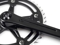 BLB Super Pista Crankset - Black