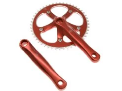 BLB Track Crankset - Red
