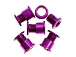 BLB Single Chainring Bolts - Purple