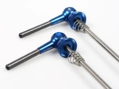 VIA Titanium QR Axle - Blue -Brick Lane Bikes Shop 0014585 via titanium qr axle blue