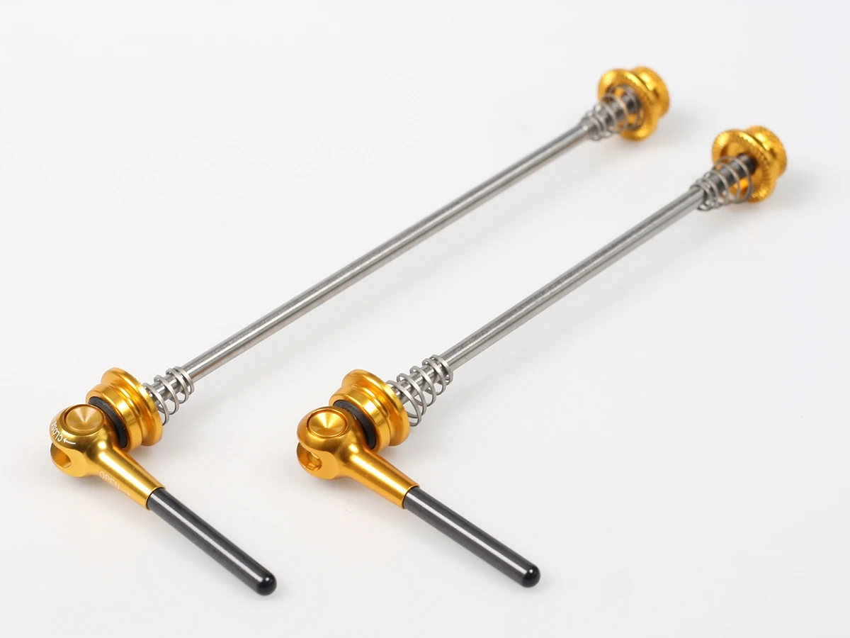 VIA Titanium QR Axle - Gold 3 VIA Titanium QR Axle - Gold