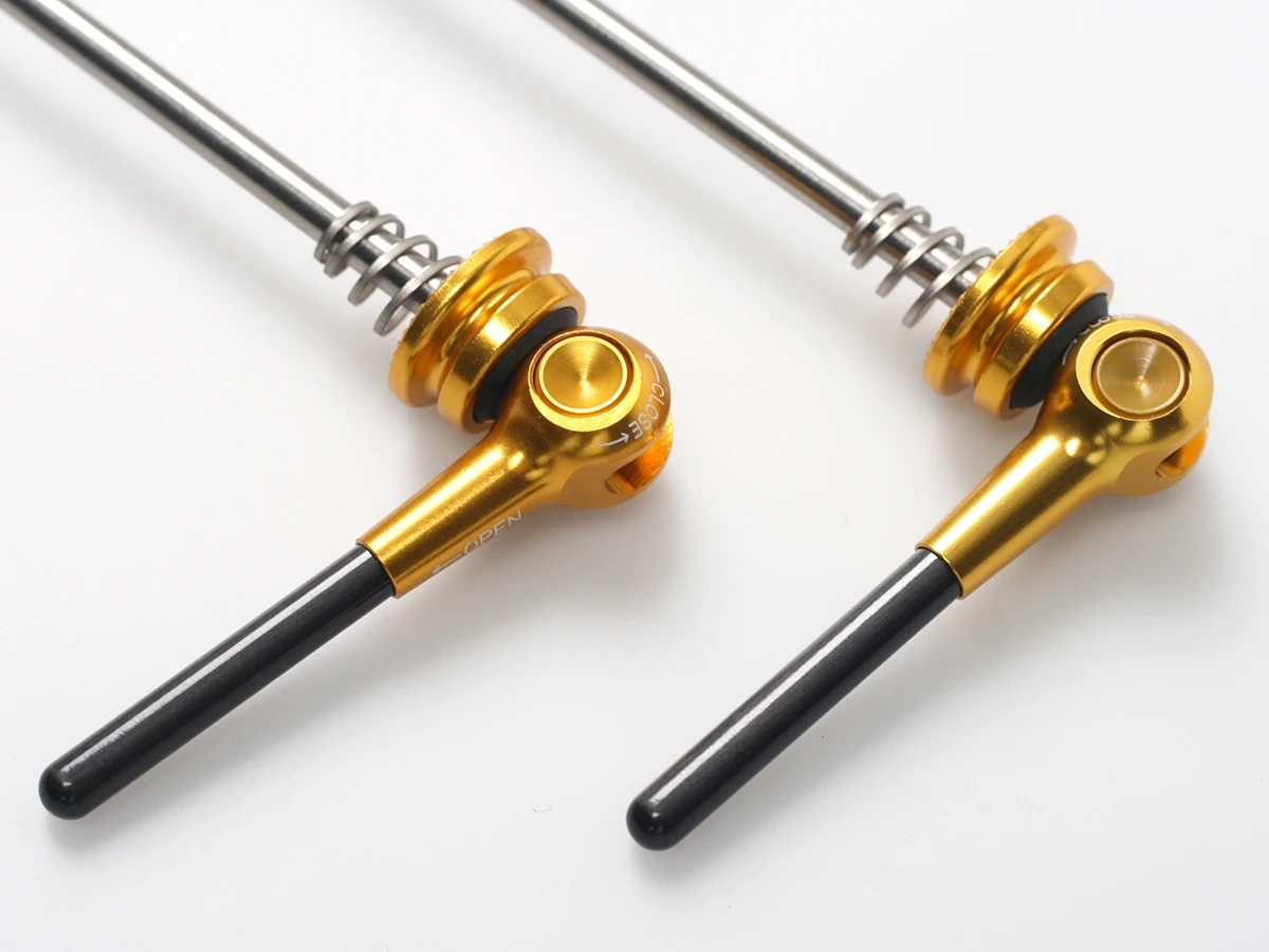 VIA Titanium QR Axle - Gold 4 VIA Titanium QR Axle - Gold - Image 2