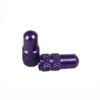 BLB Alloy Valve Caps Tube (set Of 2) - Purple