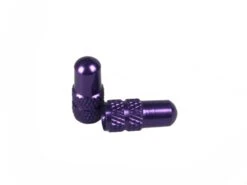 BLB Alloy Valve Caps Tube (set Of 2) - Purple