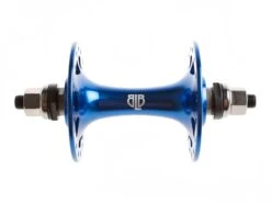 BLB Track Hub - Blue - Front 5 BLB Track Hub - Blue - Front -Brick Lane Bikes Shop 0014806 blb track hub blue front