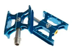 BLB Track Pedals - Blue -Brick Lane Bikes Shop 0017245 blb track pedals blue