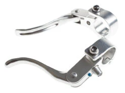 BLB Blevers Crosstop Levers (Set) - Silver -Brick Lane Bikes Shop 0017580 blb blevers crosstop levers set silver