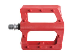 BLB Flatliner ROAR Pedals - Red -Brick Lane Bikes Shop 0017672 blb flatliner roar pedals red