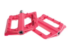 BLB Flatliner ROAR Pedals - Pink -Brick Lane Bikes Shop 0017686 blb flatliner roar pedals pink