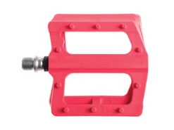 BLB Flatliner ROAR Pedals - Pink -Brick Lane Bikes Shop 0017687 blb flatliner roar pedals pink