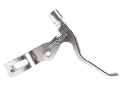 Ridea TH CNC OS Lever (Single) - Silver -Brick Lane Bikes Shop 0019119 ridea th cnc os lever single silver