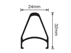Velocity Chukker - 700c - Red NMSW