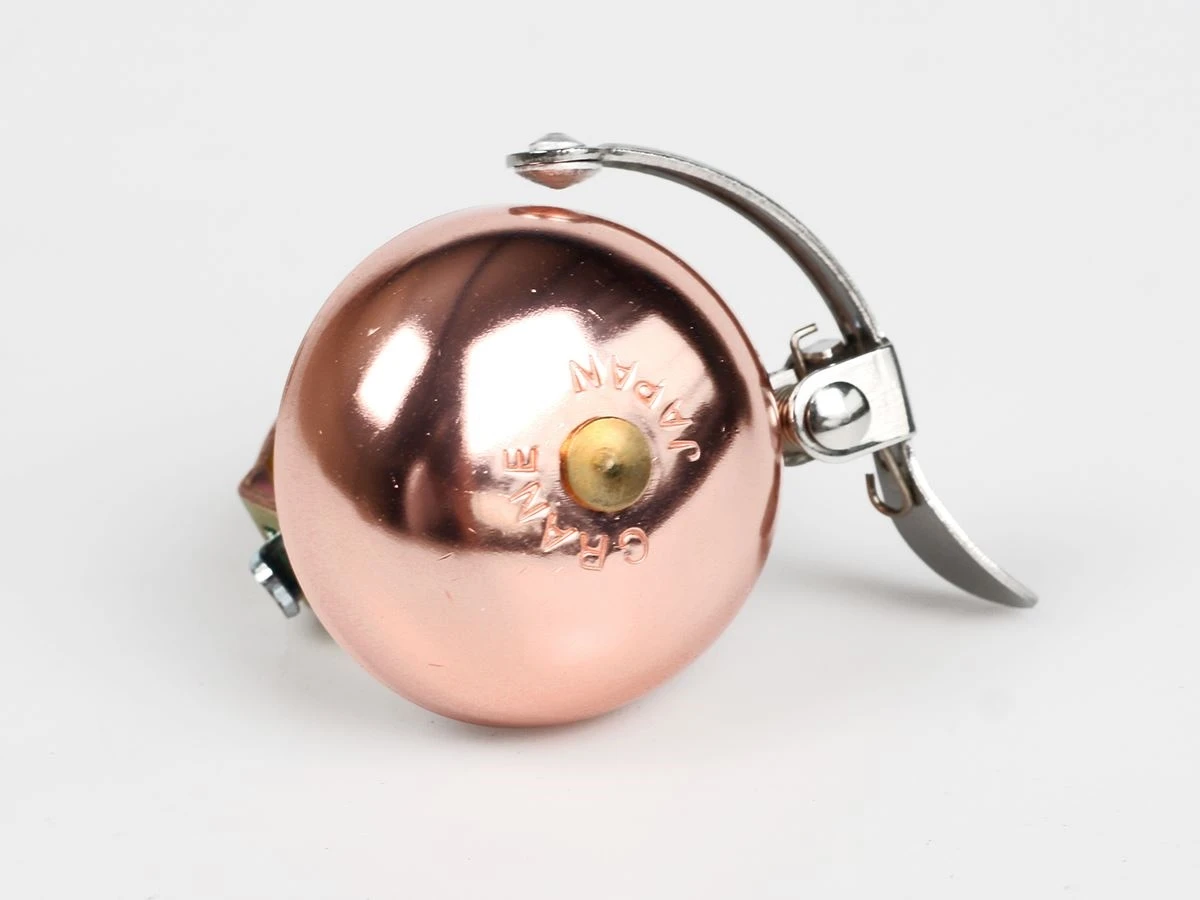 Crane Mini Suzu Handlebar Bell - Copper 3 Crane Mini Suzu Handlebar Bell - Copper