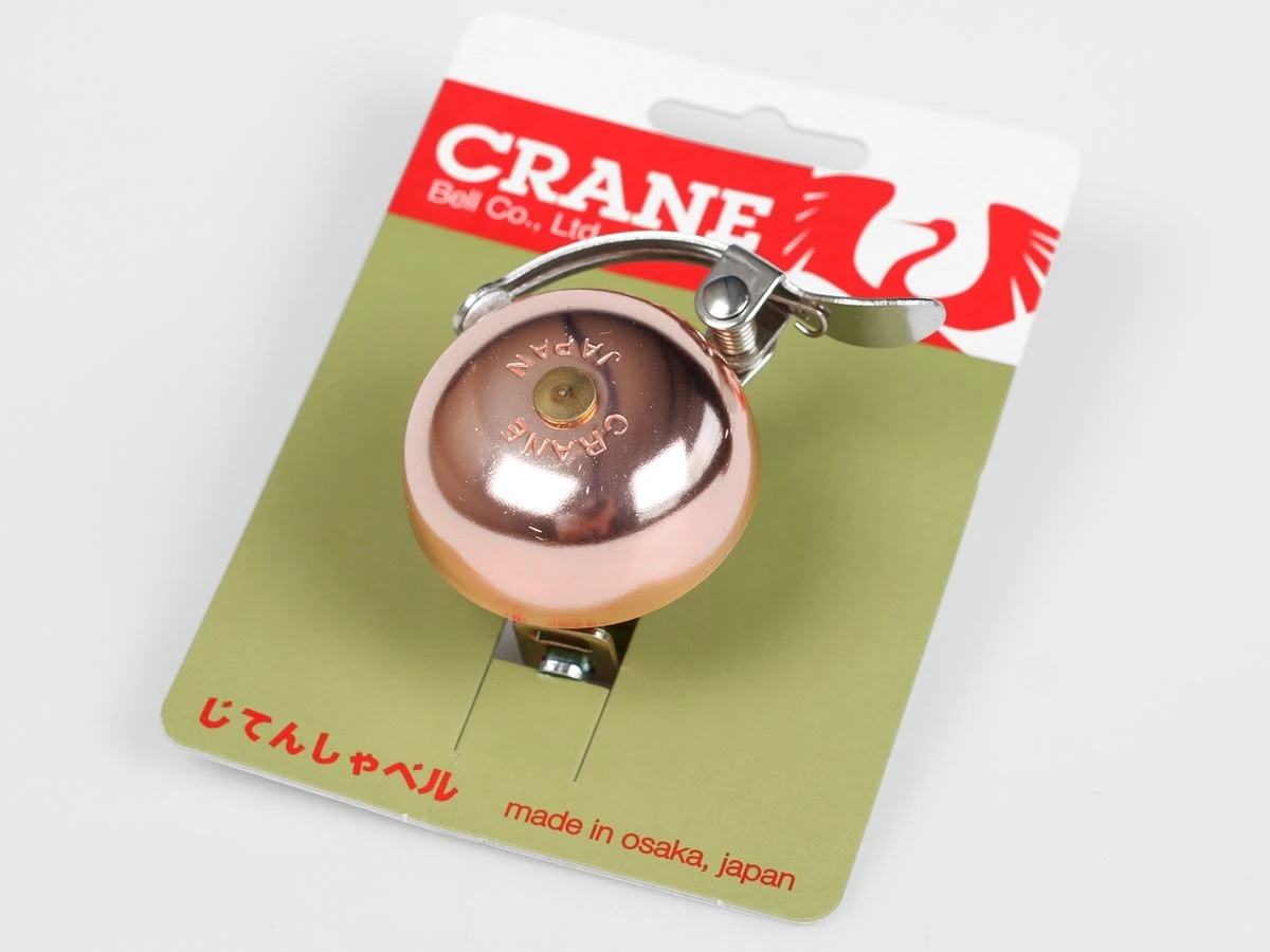 Crane Mini Suzu Handlebar Bell - Copper 4 Crane Mini Suzu Handlebar Bell - Copper - Image 2