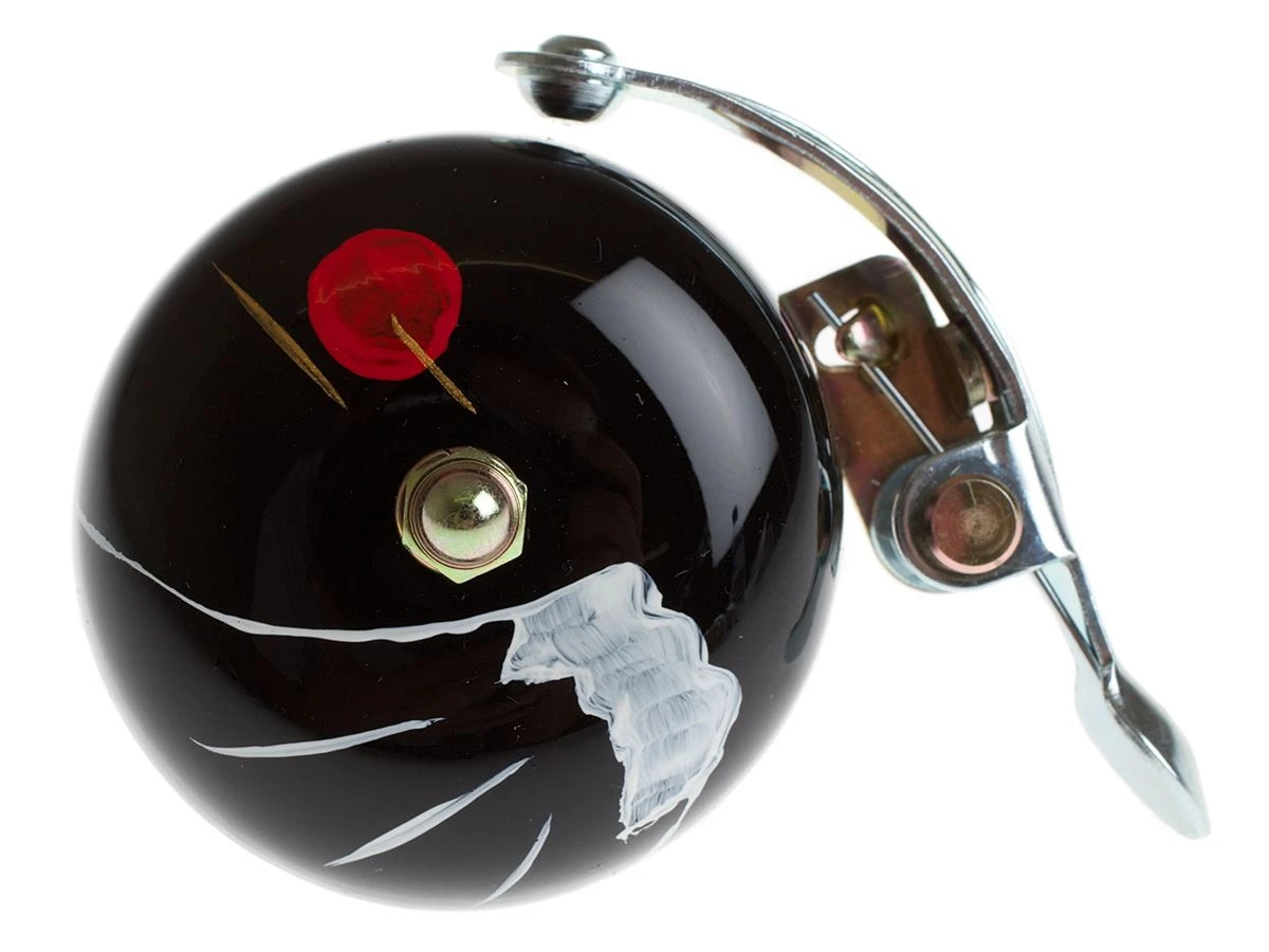 Crane Hand Painted Bell - Fuji 3 Crane Hand Painted Bell - Fuji