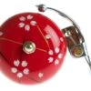 Crane Hand Painted Bell - Red Spring -Brick Lane Bikes Shop 0020865 crane hand painted bell red spring