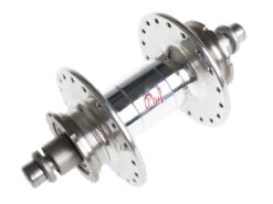 Phil Wood Track HF Rear Double Fix Hub - Silver