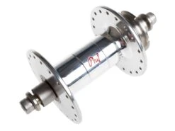 Phil Wood Track HF Rear Single Fix Hub - Silver