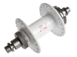 Phil Wood Track HF Rear Fix/Free Hub - White