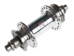 Phil Wood Track LF Rear Double Fix Hub - Silver