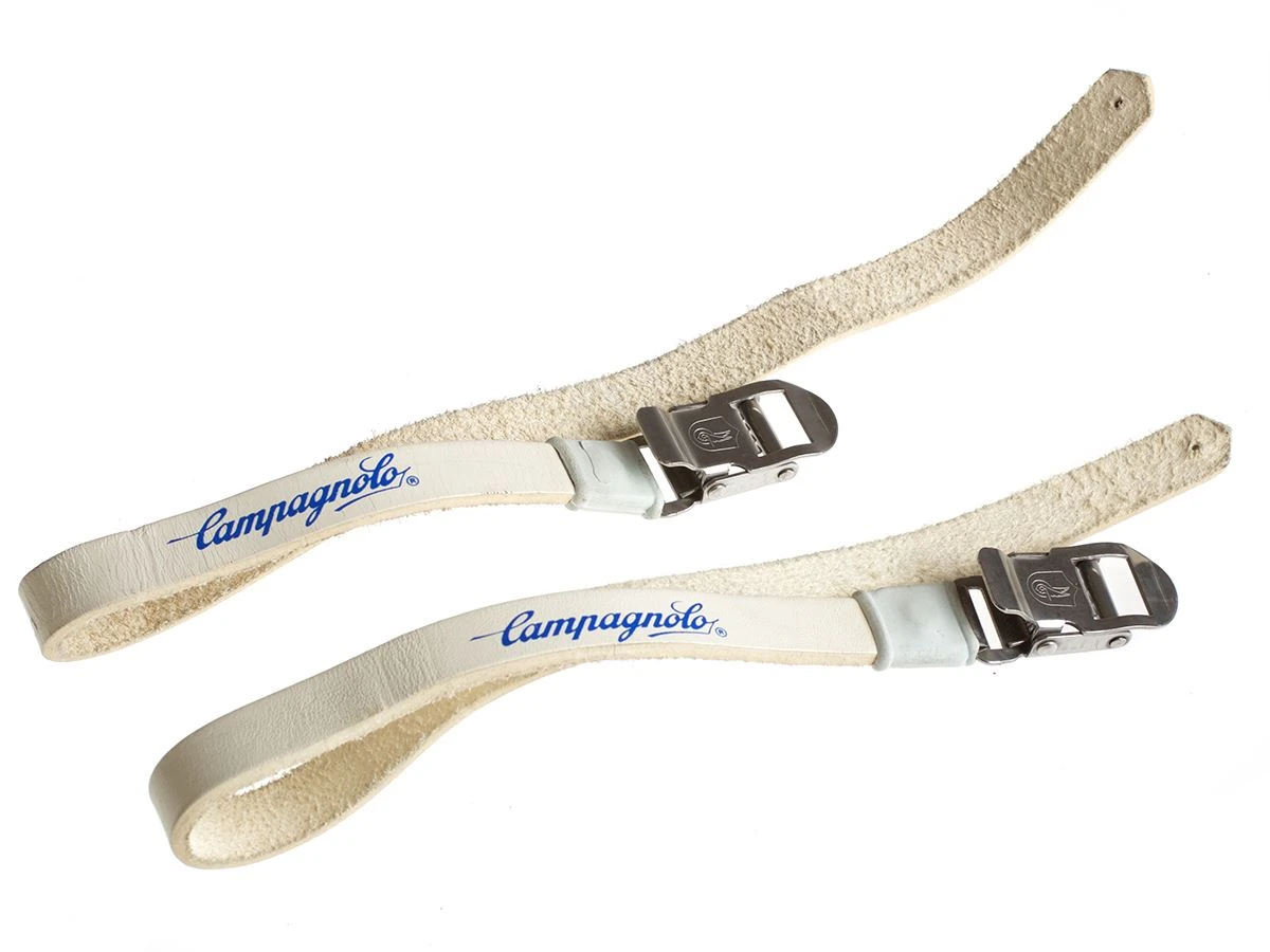 Campagnolo Pedal Straps - White 3 Campagnolo Pedal Straps - White