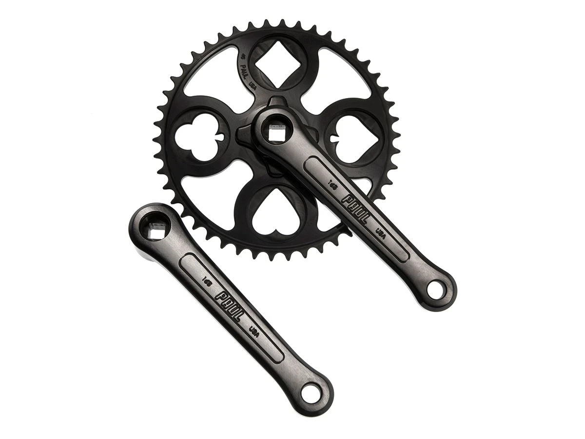 Paul Components Royal Flush Crankset - Black 3 Paul Components Royal Flush Crankset - Black