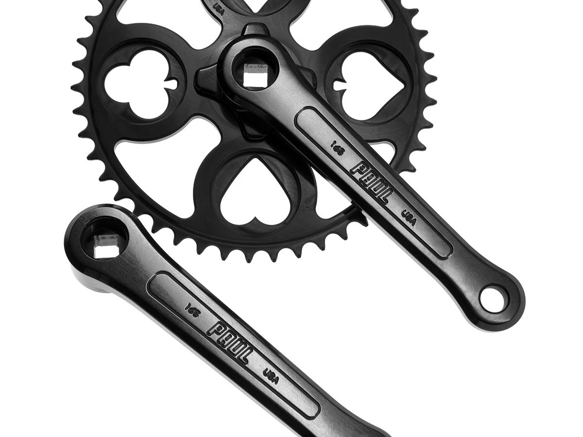 Paul Components Royal Flush Crankset - Black 4 Paul Components Royal Flush Crankset - Black - Image 2