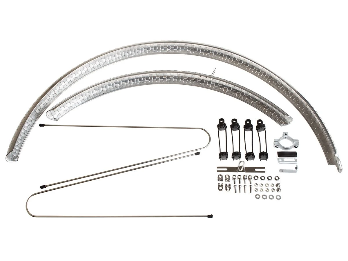 BLB Hammered Fenders - Polished Silver 5 BLB Hammered Fenders - Polished Silver - Image 3