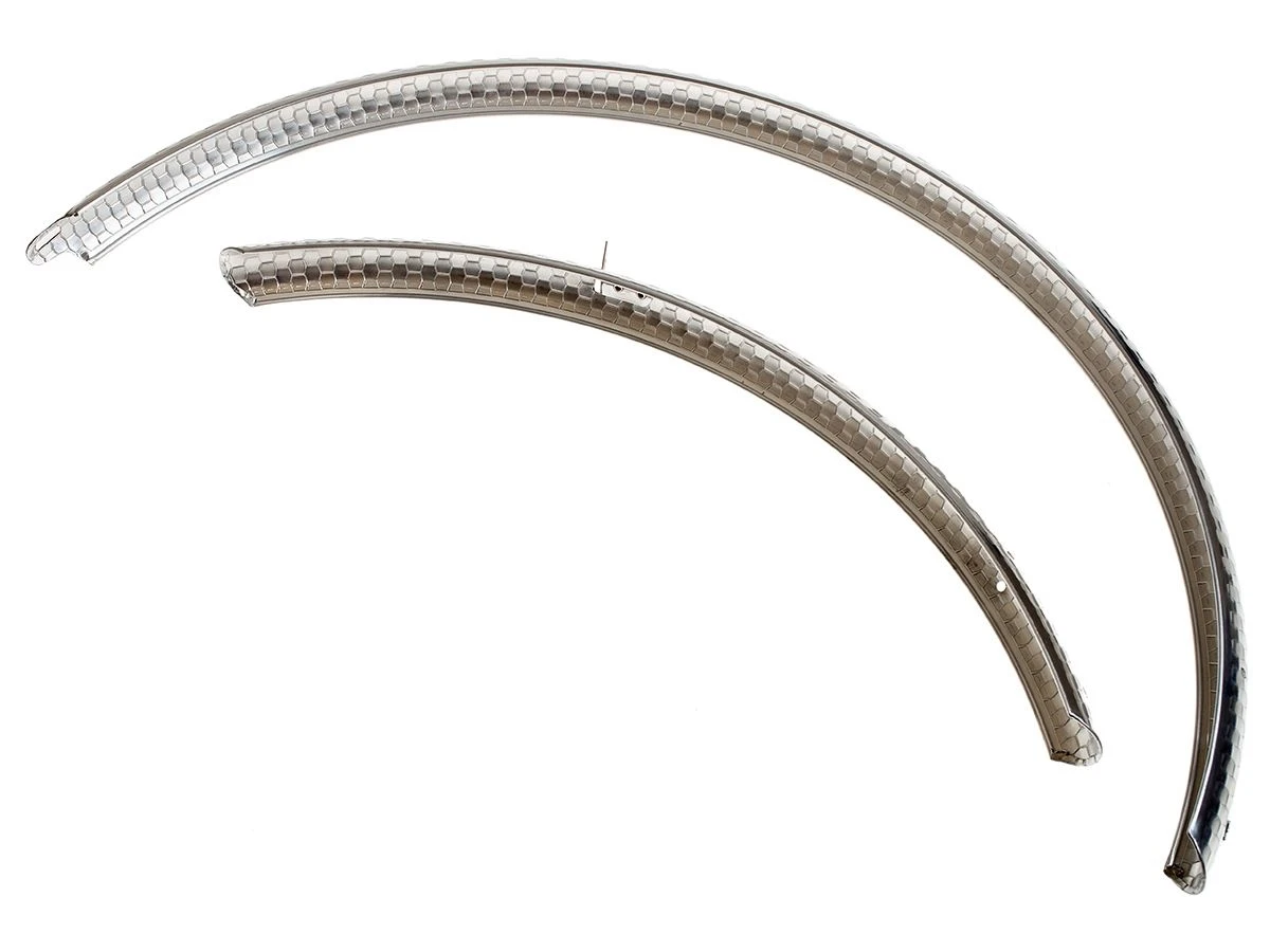 BLB Hammered Fenders - Polished Silver 6 BLB Hammered Fenders - Polished Silver - Image 4