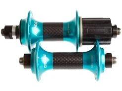Poggipolini Carbon Hub Set - Turquoise -Brick Lane Bikes Shop 0026253 poggipolini carbon hub set turquoise