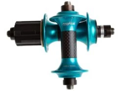 Poggipolini Carbon Hub Set - Turquoise -Brick Lane Bikes Shop 0026254 poggipolini carbon hub set turquoise