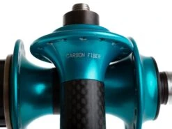 Poggipolini Carbon Hub Set - Turquoise -Brick Lane Bikes Shop 0026256 poggipolini carbon hub set turquoise