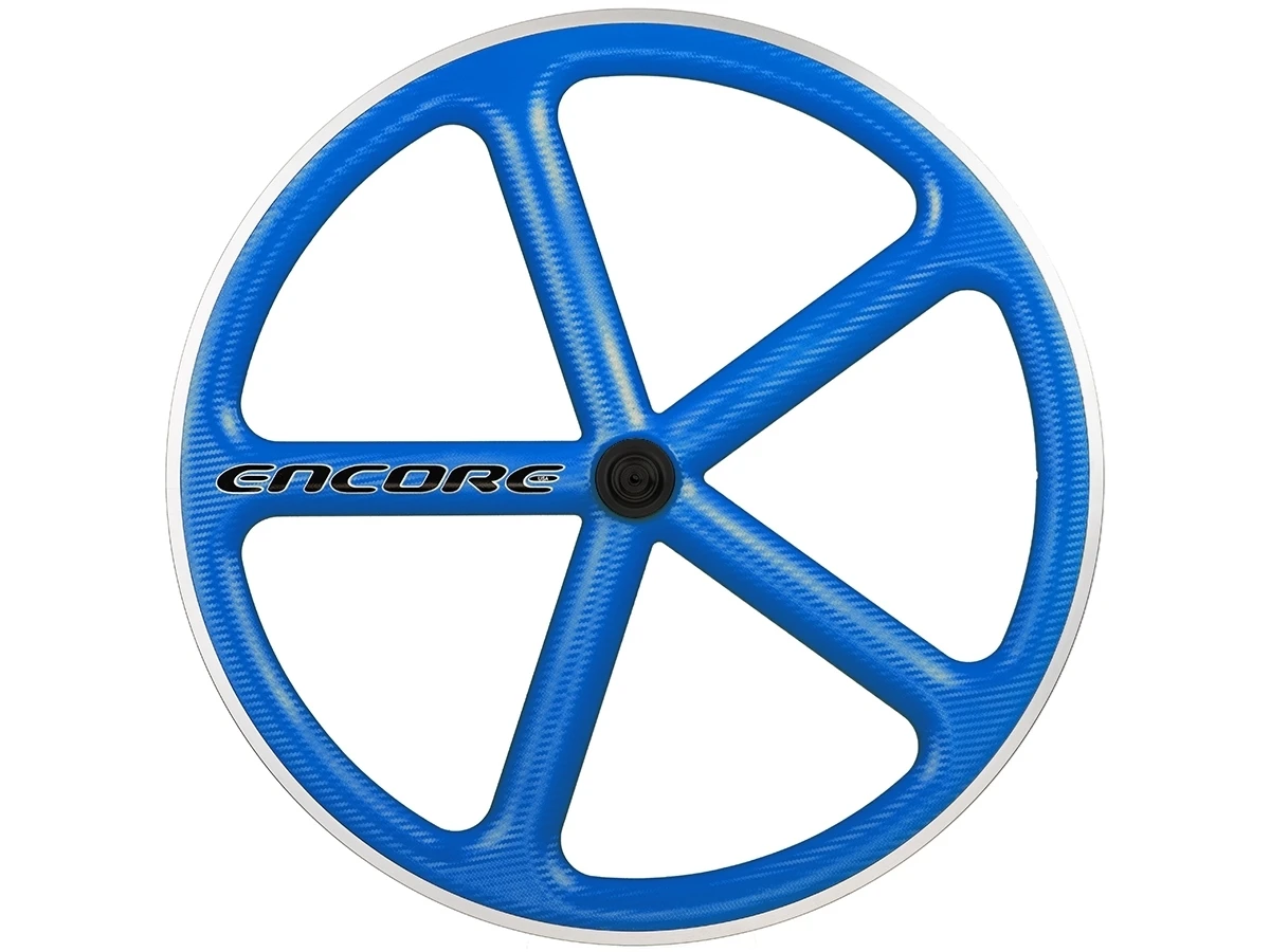 Encore Wheel - Voodoo Blue NMSW - Carbon Weave 3 Encore Wheel - Voodoo Blue NMSW - Carbon Weave