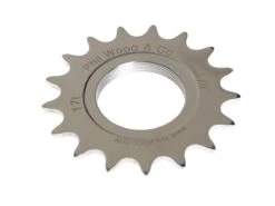 Phil Wood Track Sprocket - Silver