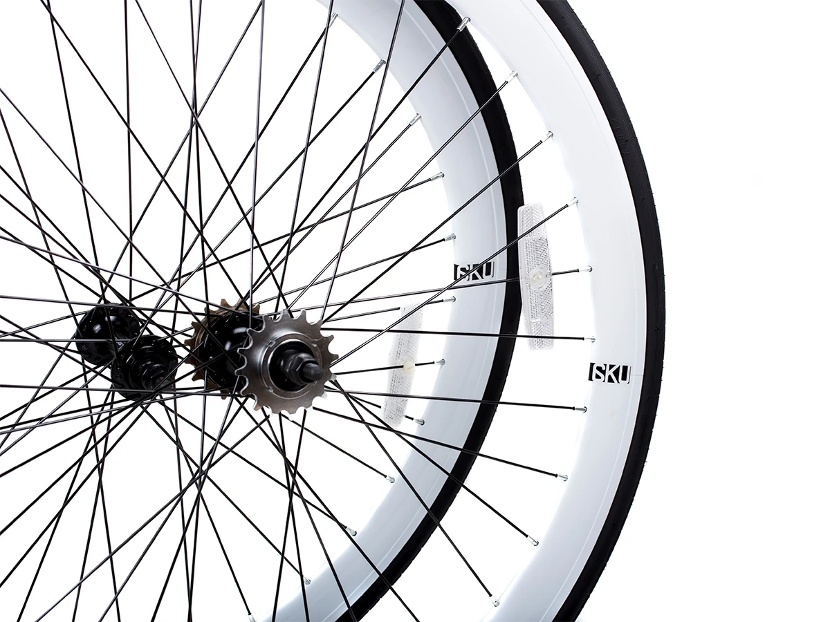 6KU Wheelset - White 3 6KU Wheelset - White